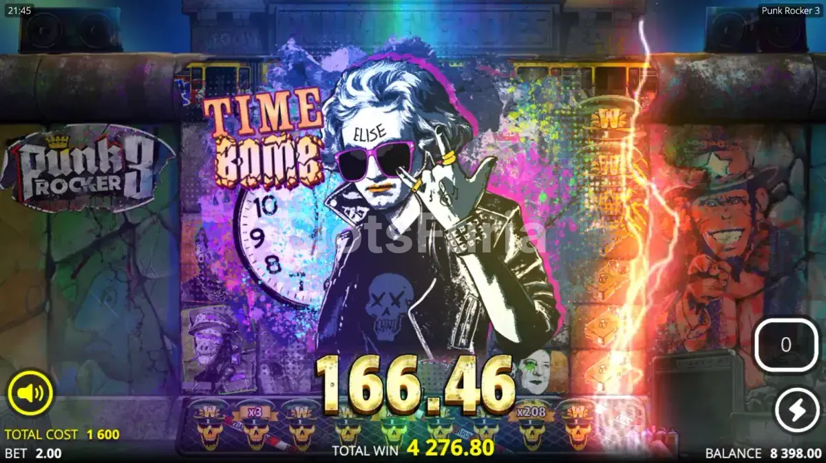Gran victoria conseguida en Punk Rocker 3