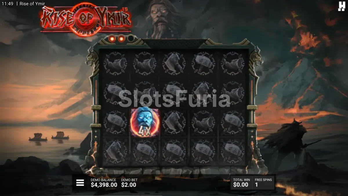 Ronda de giros gratis Dawn of God en Rise of Ymir