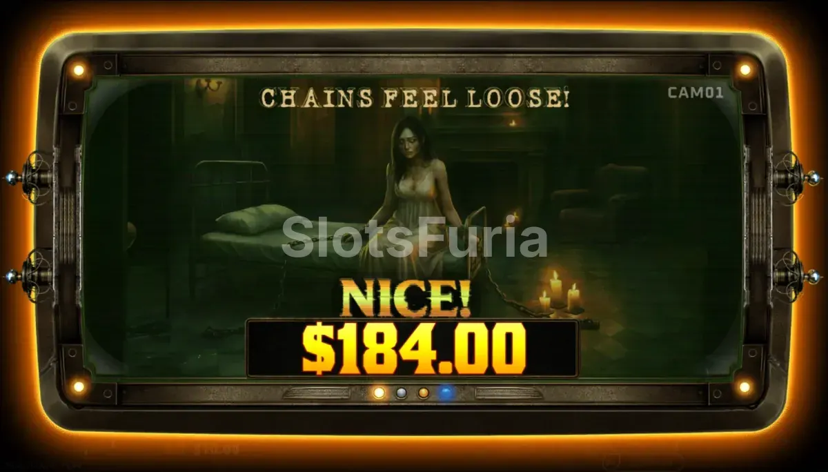 Gran victoria en plena ronda de bonus de Sanatorium Secrets