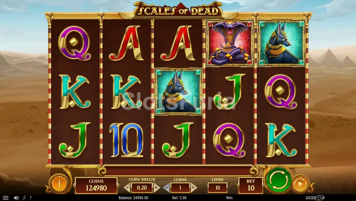 Segunda vista del juego base de Scales of Dead mostrando la acción en los rodillos
