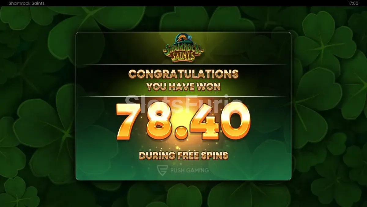 Gran victoria épica durante el Shamrock Mode en Shamrock Saints