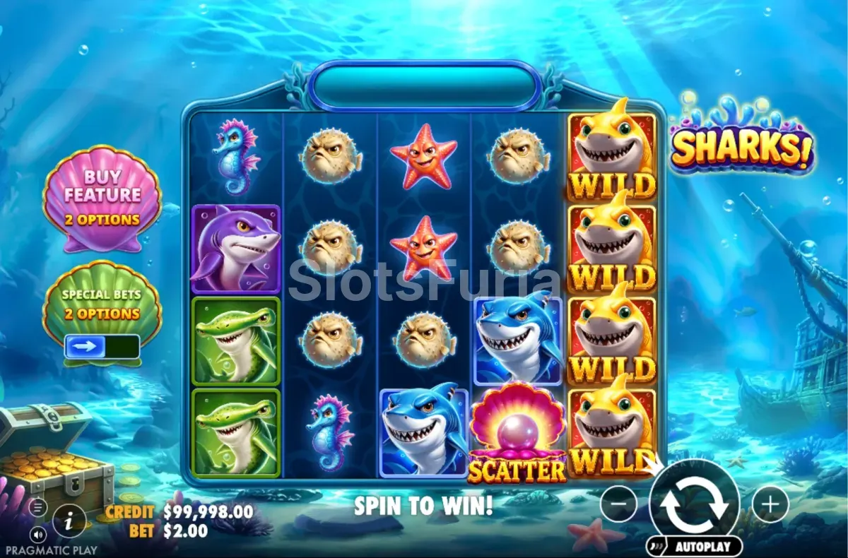Juego base de Sharks con 5 rodillos y 4 líneas