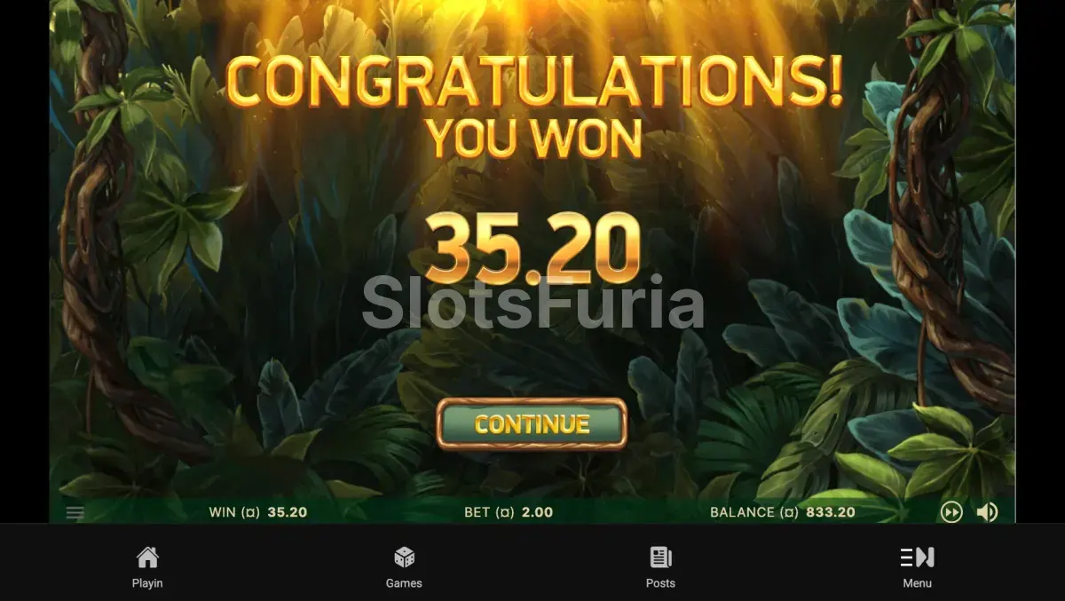 Gran victoria en Silverback Gold con el marcador de ganancias máximo