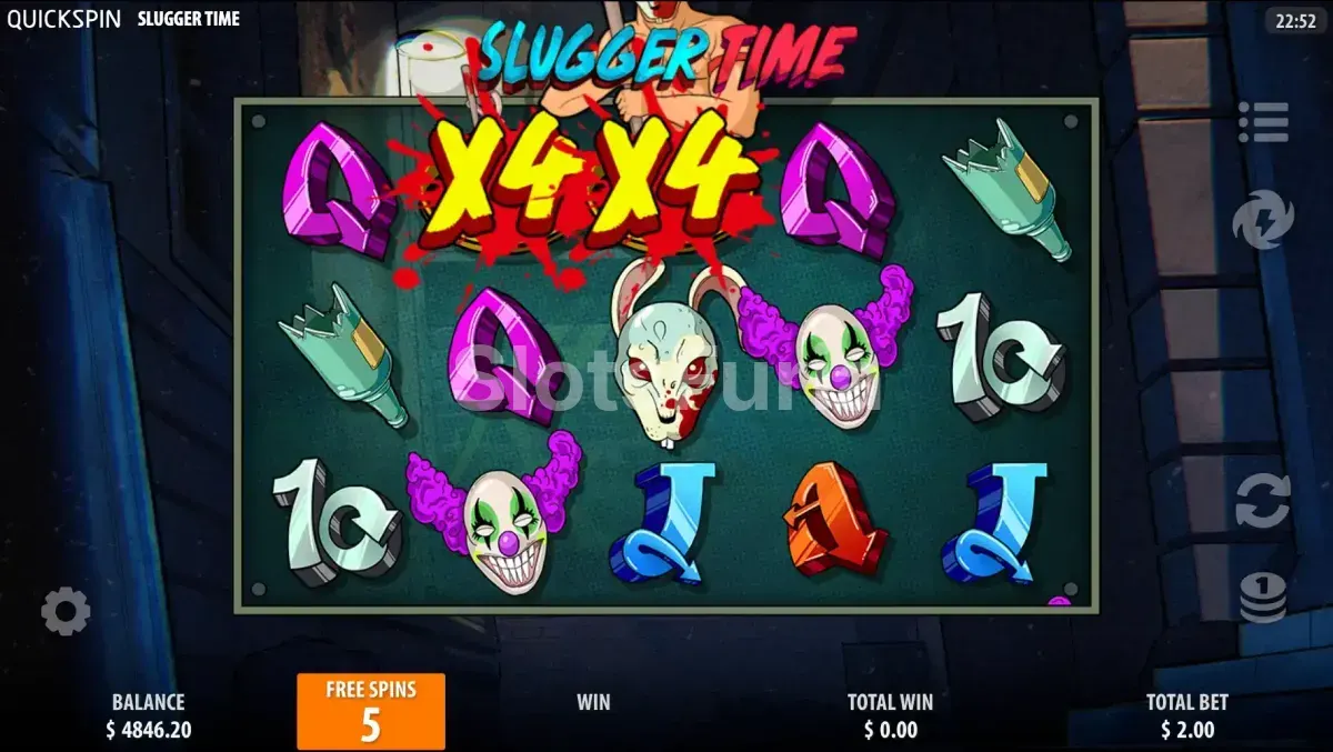 Tiradas gratis Chicken Siege de Slugger Time con wilds pegajosos activos
