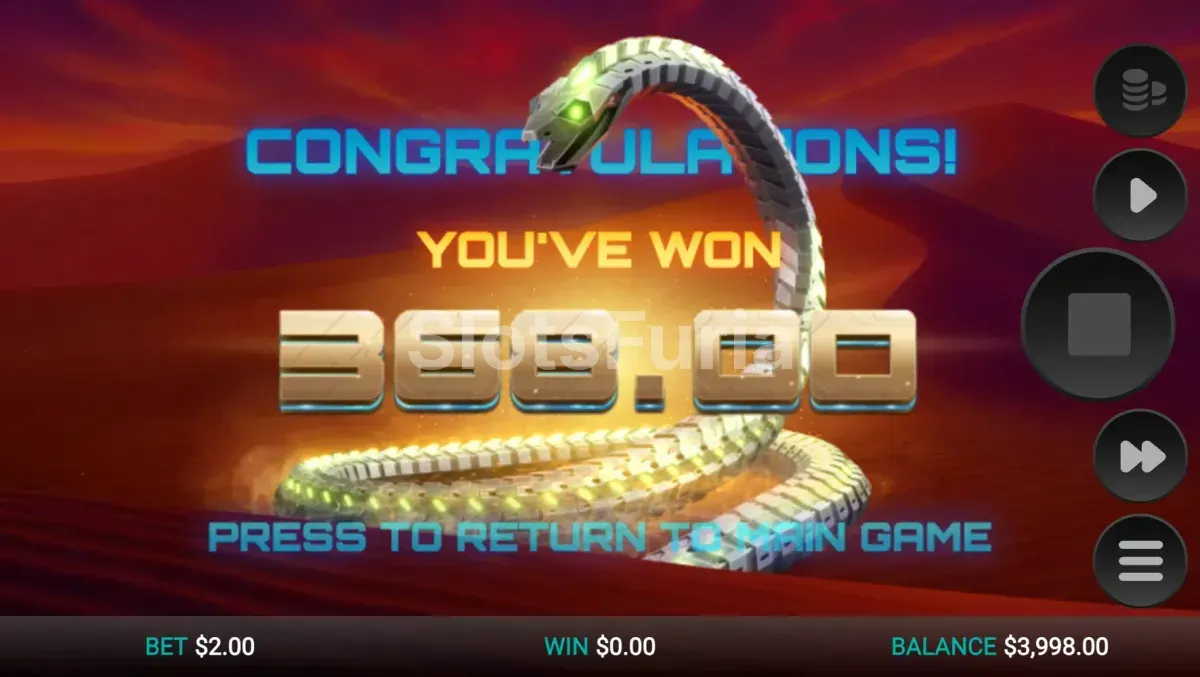 Gran victoria explosiva registrada en Snake Arena 2 con multiplicadores combinados