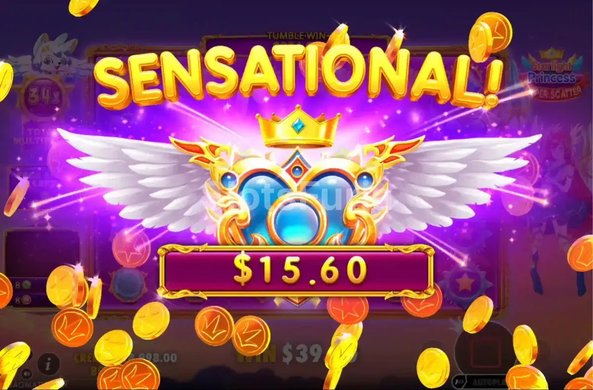 Gran victoria conseguida en Starlight Princess Super Scatter