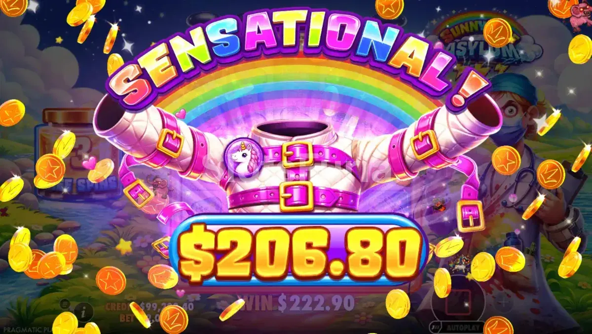 Gran ganancia registrada en Sunnydaze Asylum de Pragmatic Play