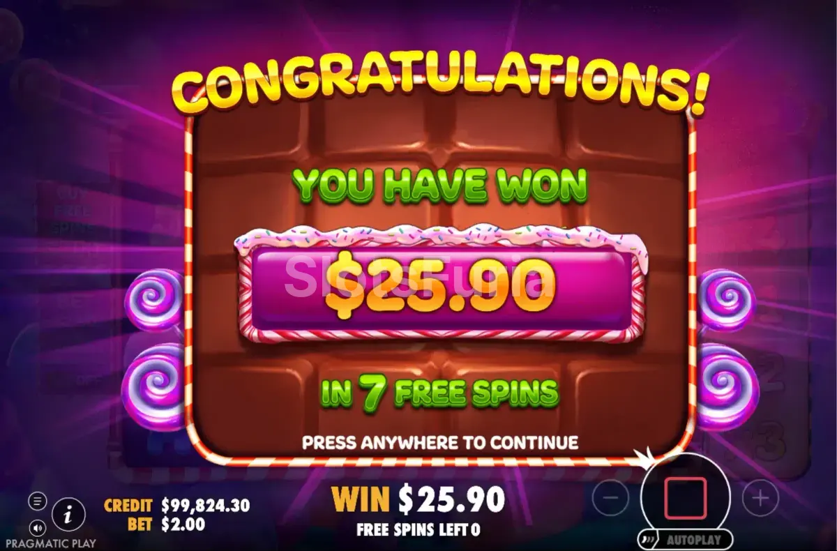 Gran victoria en Sweet Powernudge con multiplicadores encadenados al máximo