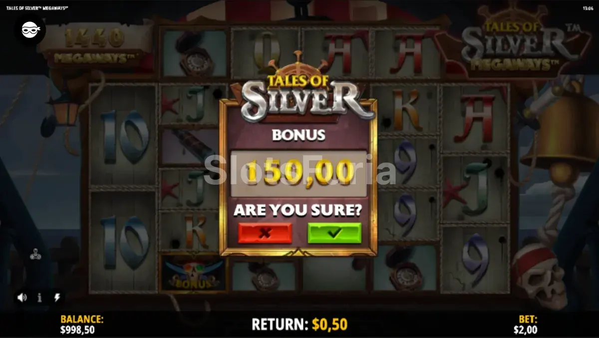 Función de compra de bonus en Tales of Silver Megaways