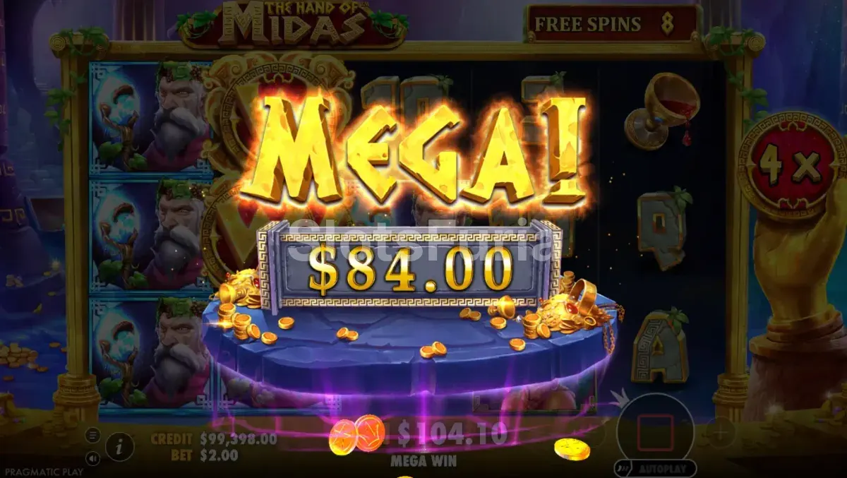 Gran victoria épica en The Hand of Midas de Pragmatic Play