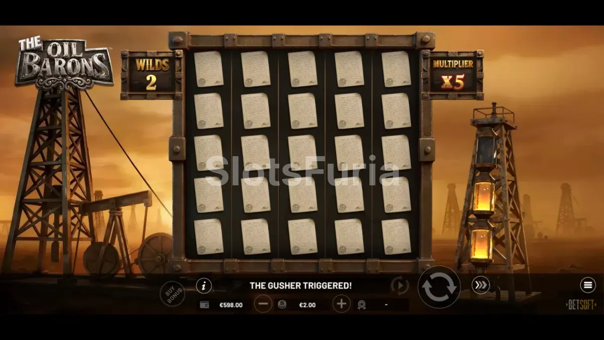 Ronda de giros gratis Contract Duel en The Oil Barons