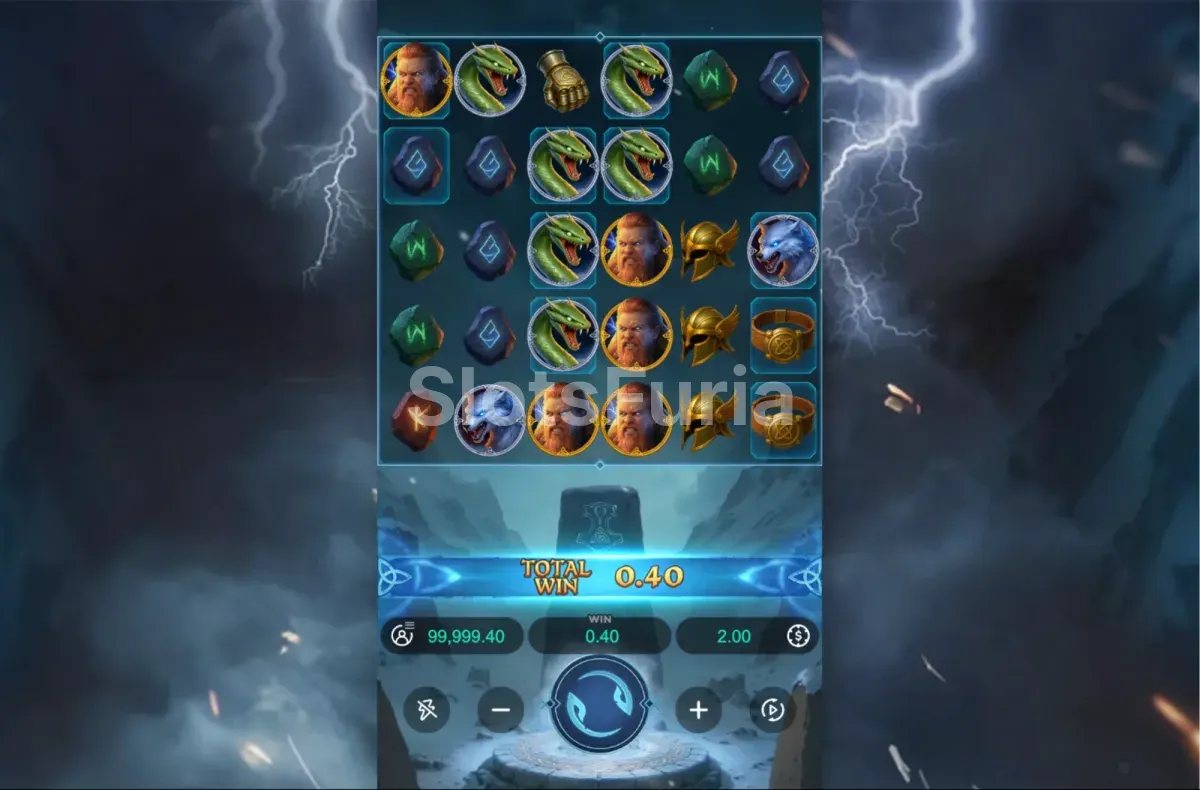 Segunda vista del juego base de Thunder Reckoning con casillas activadas