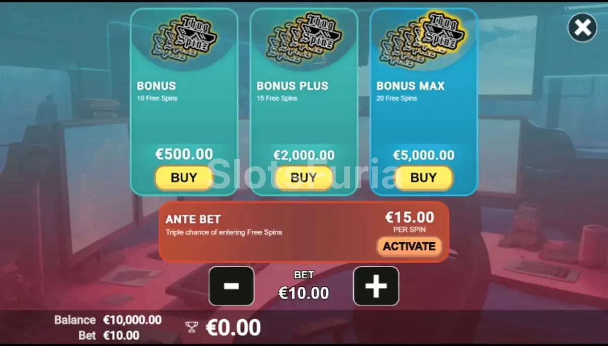 Pantalla de compra de bonus en Tik Talkers de Avatar UX