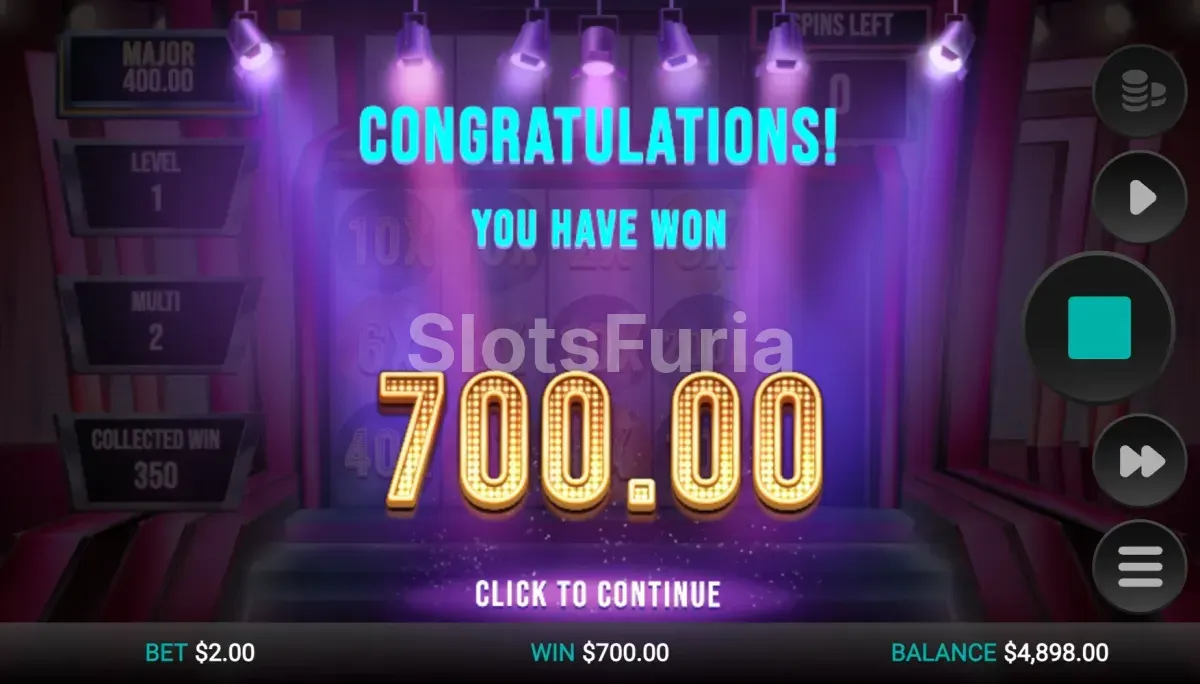 Gran victoria en Tipping Point Drop Zone