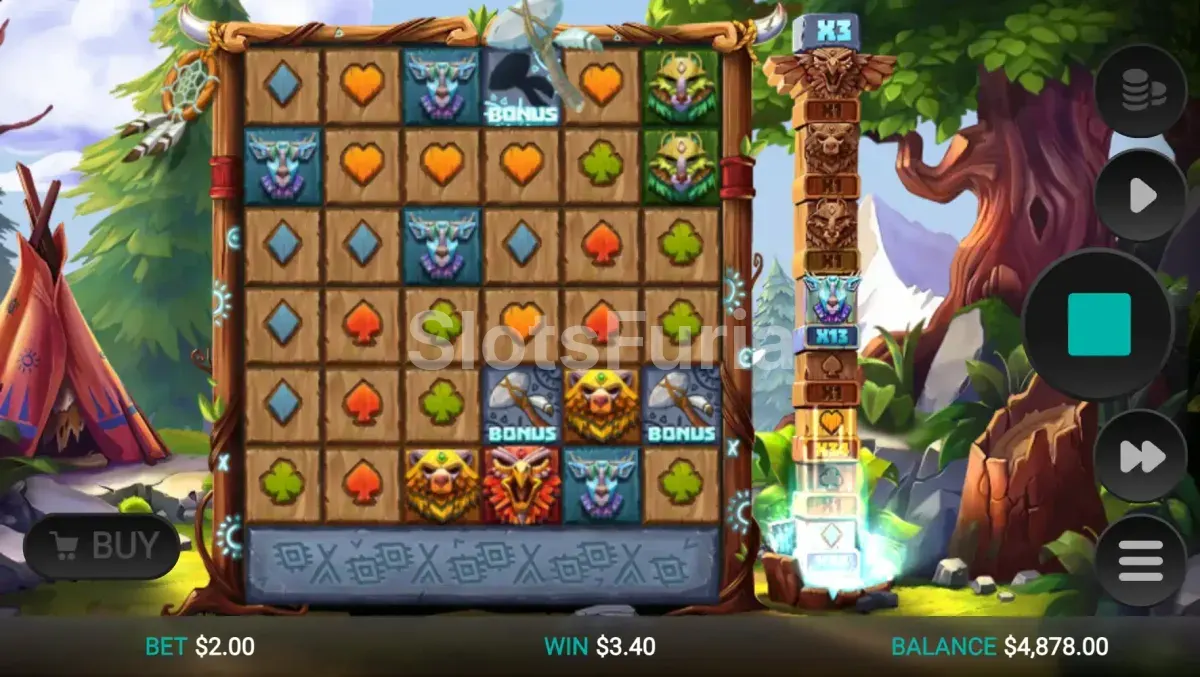 Ronda de giros gratuitos activa en Totem Guardians Dream Drop