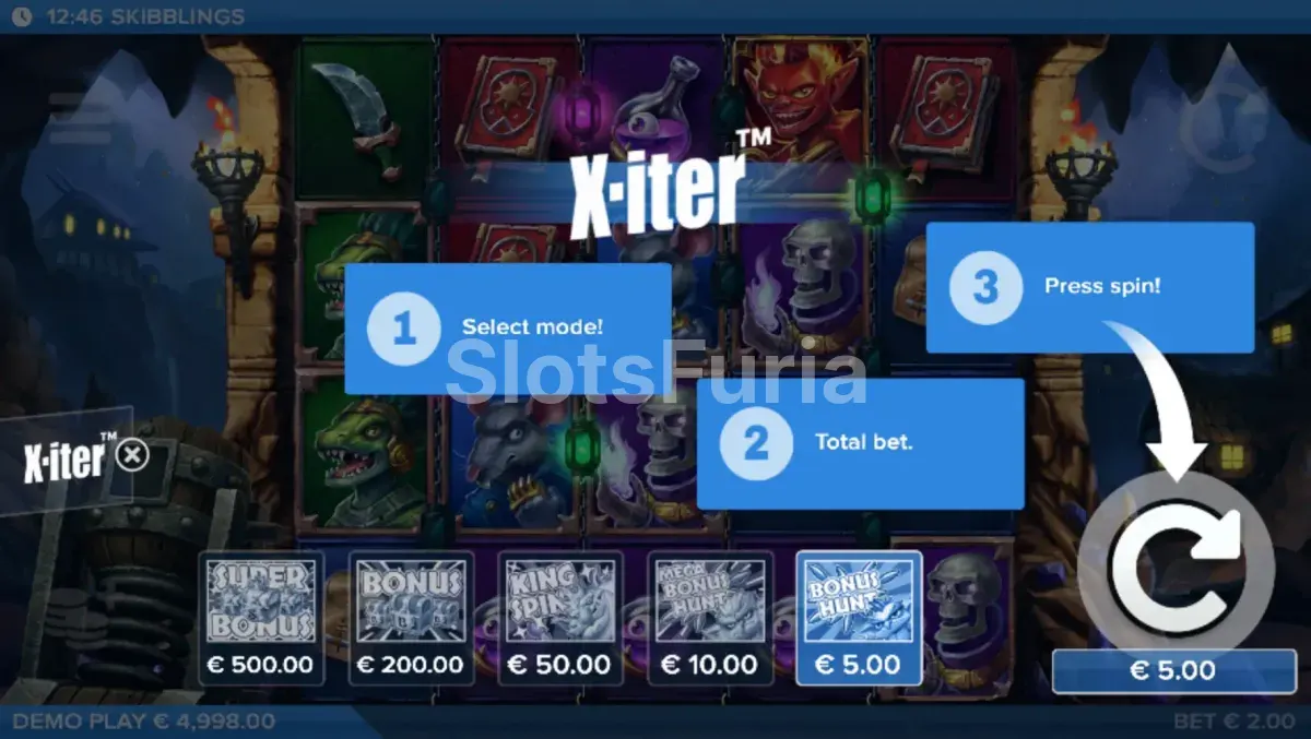 Pantalla de compra de bonus en Trash Mobs de ELK Studios