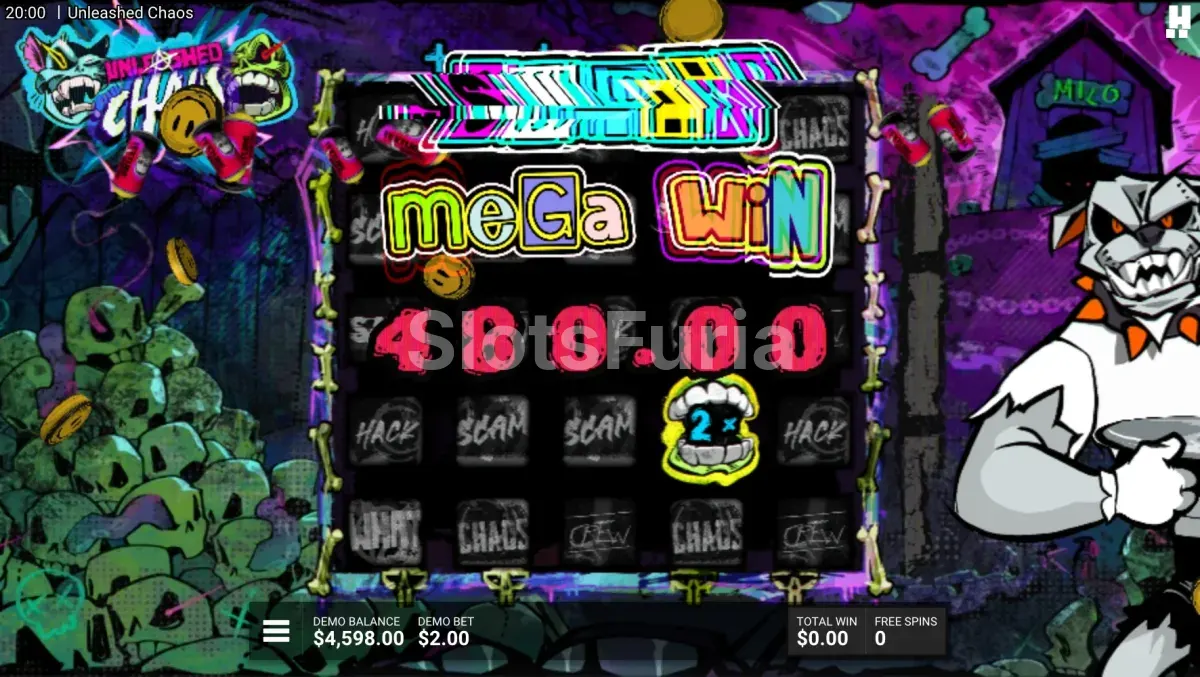Momento de gran ganancia visual en Unleashed Chaos