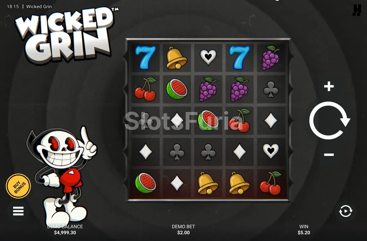 Juego base de Wicked Grin