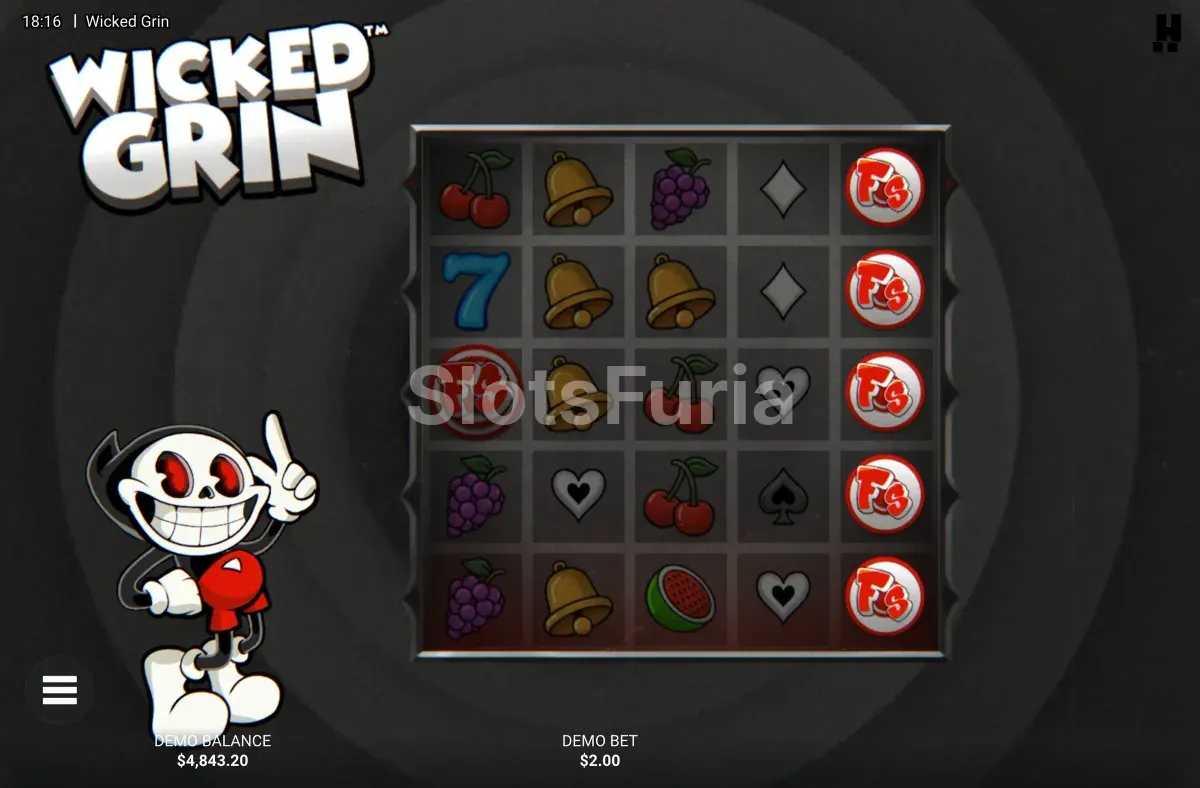 Scatters expandidos en Wicked Grin