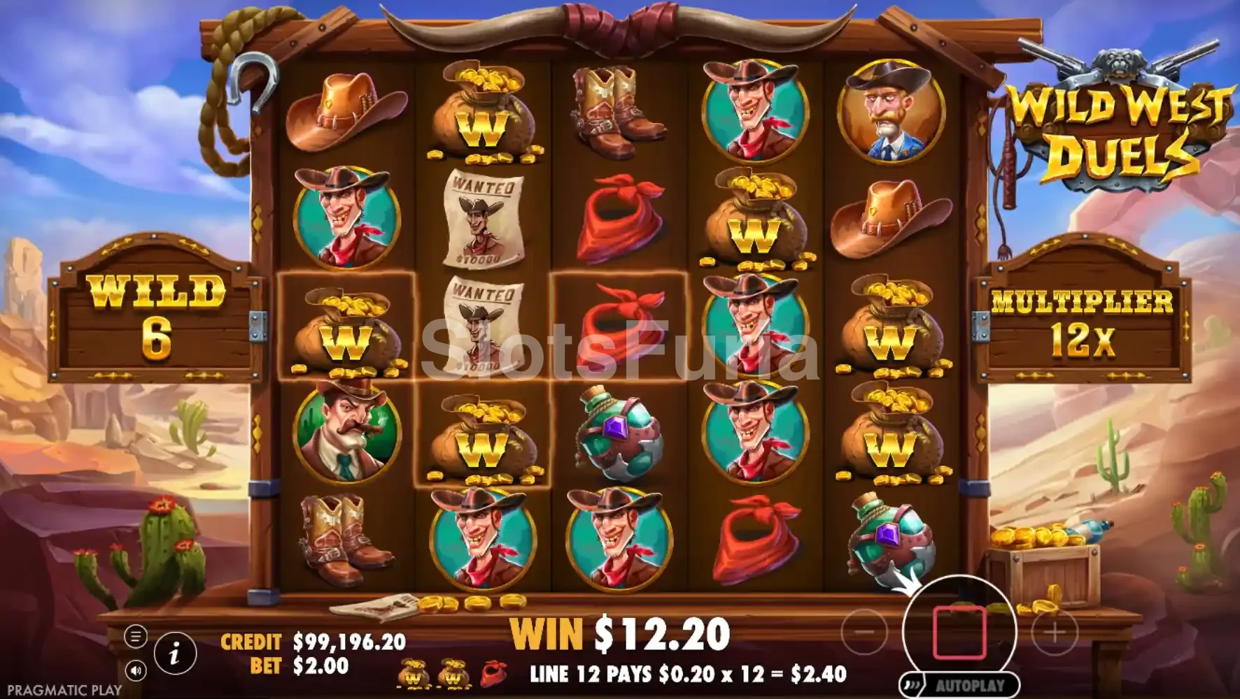 Ronda de tiradas gratis activada en Wild West Duels