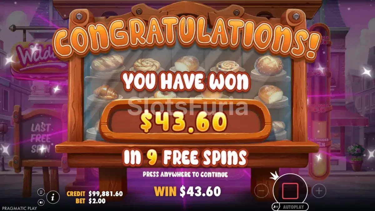 Gran victoria conseguida en la slot Wildies