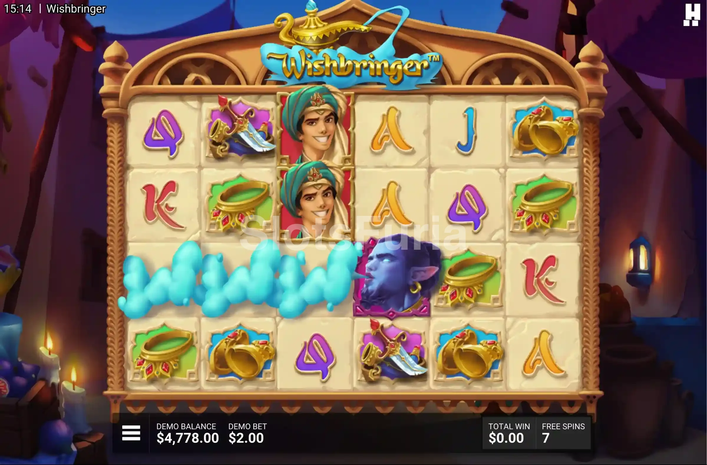 Modo de tiradas gratuitas activado en Wishbringer